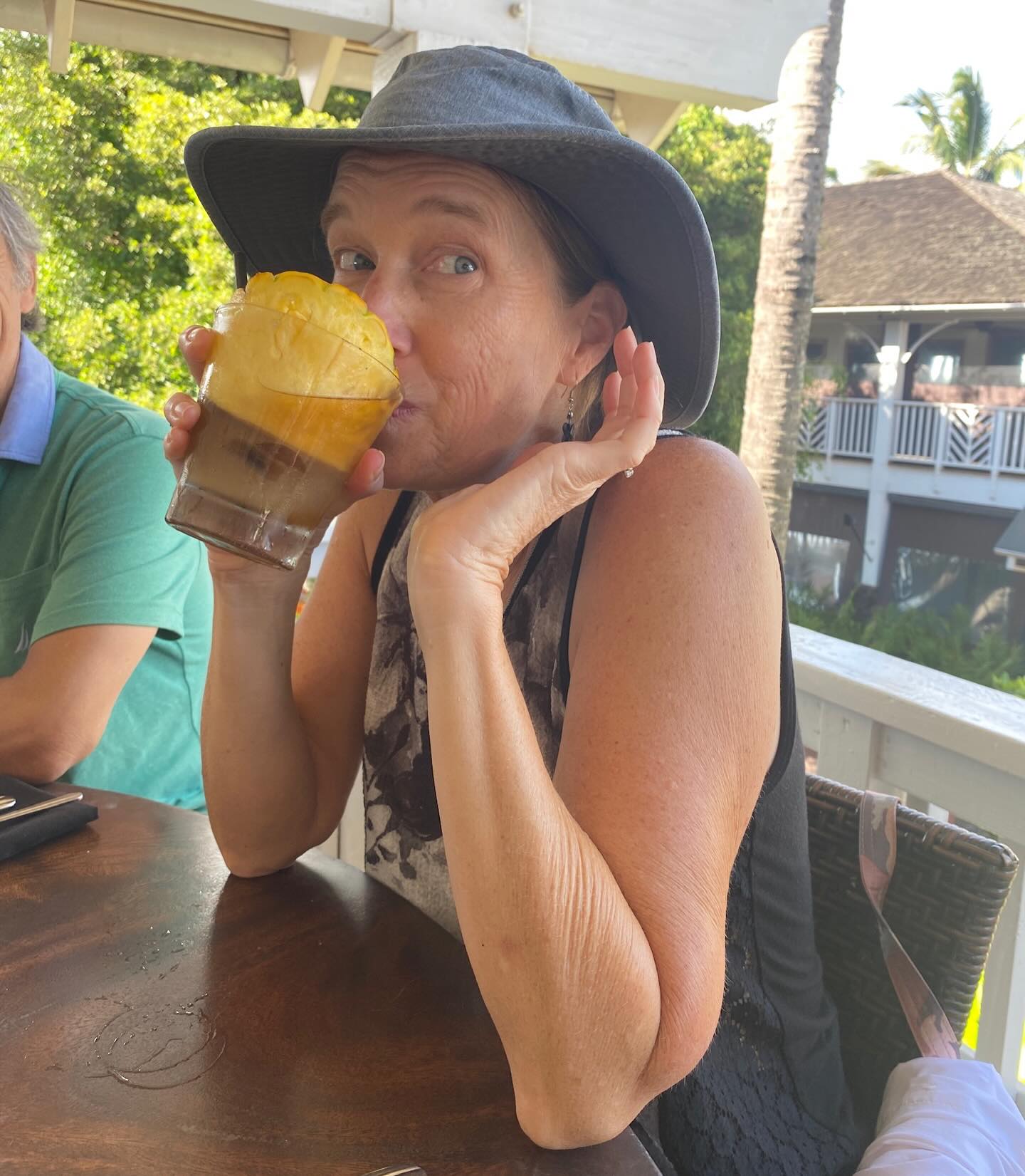 Small group enjoying a rum tasting stop on Kaua‘i